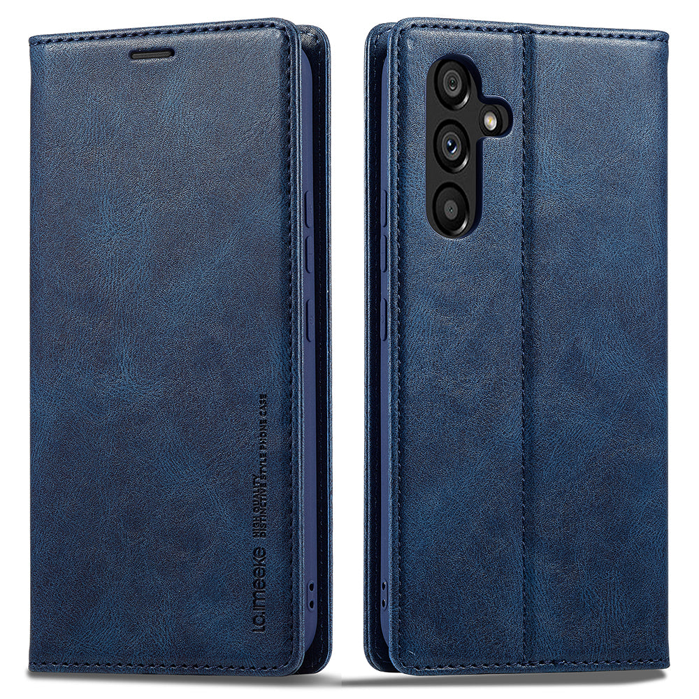 LC.IMEEKE For Samsung Galaxy A34 5G PU Leather Flip Folio Case RFID Blocking Wallet Stand Phone Cover LC.IMEEKE For Samsung Galaxy A34 5G PU Leather Flip Folio Case RFID Blocking Wallet Stand Phone Cover